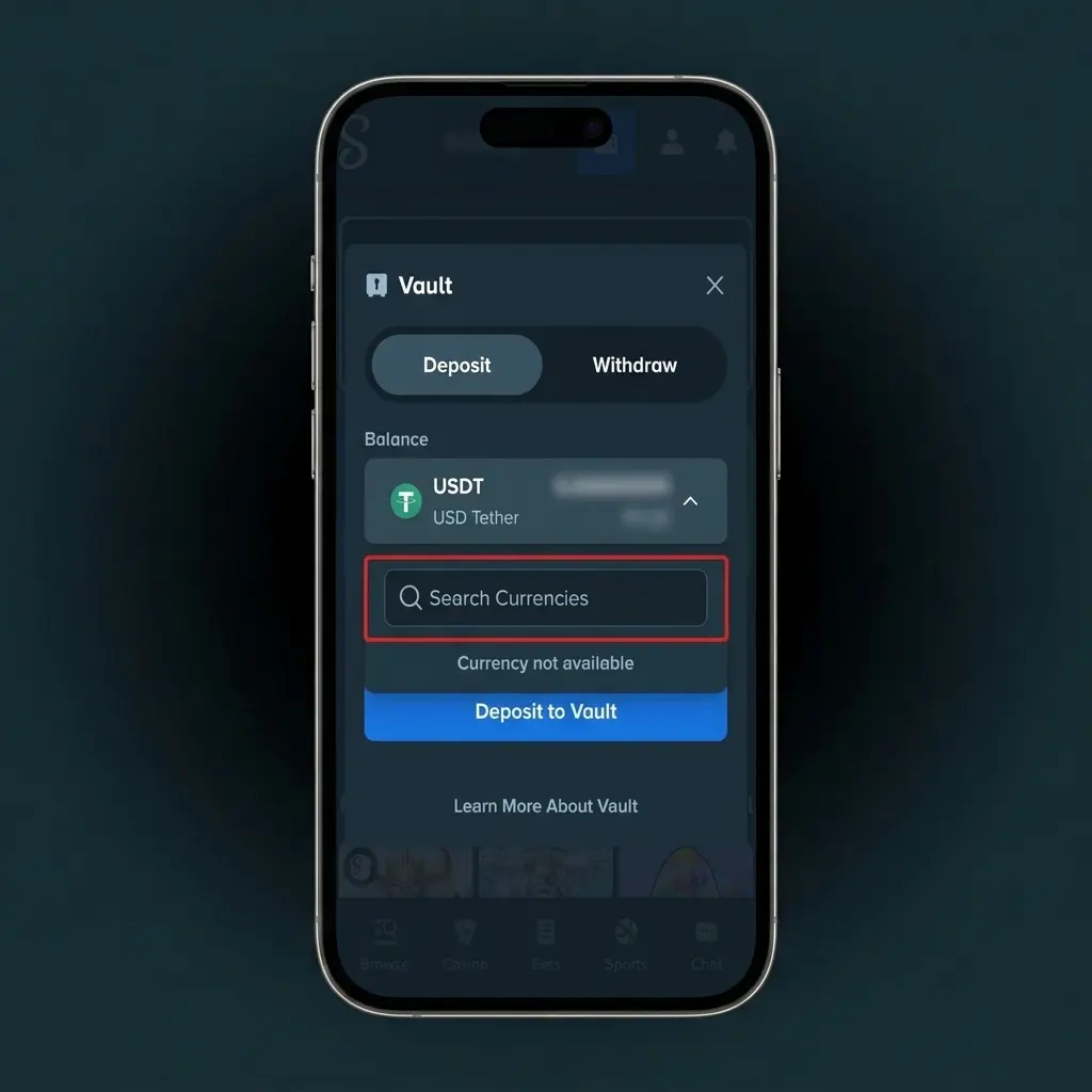 Step-by-step guide on how to deposit at Stake casino using cards or crypto in 5 easy steps