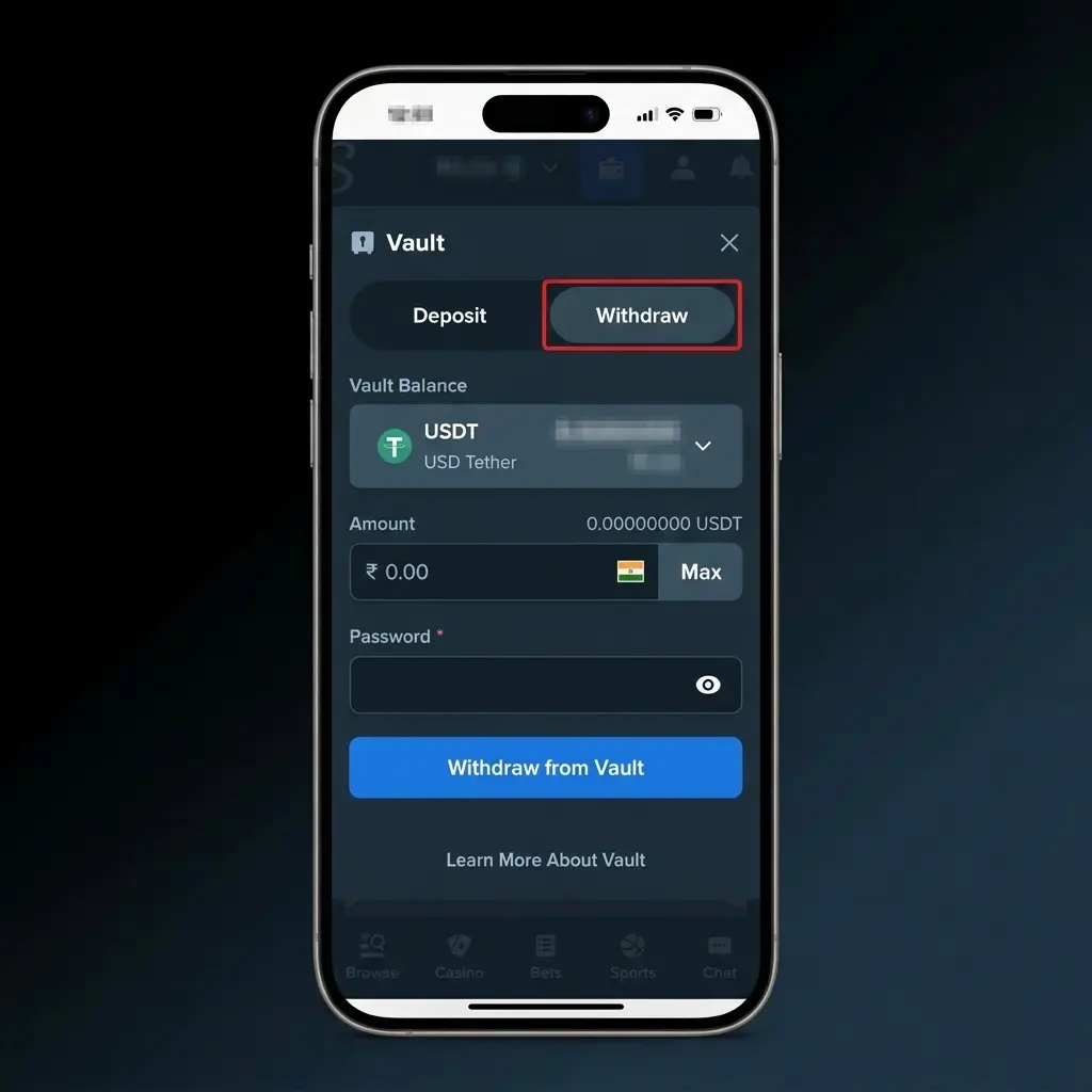 Step-by-step guide on how to withdraw money from Stake casino using crypto or card payment methods