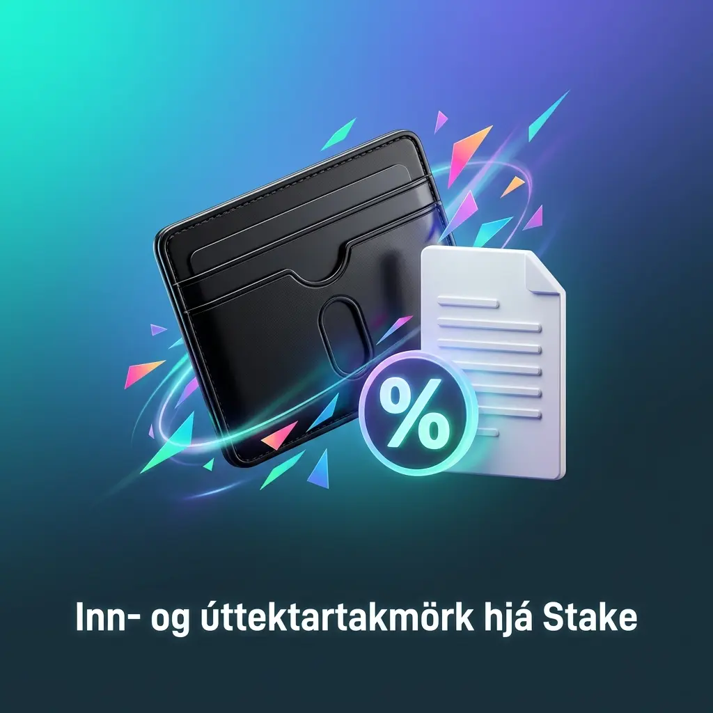 Inn- og úttektartakmörk hjá Stake eftir greiðslumáta, þ.m.t. Visa, MasterCard, BTC og ETH