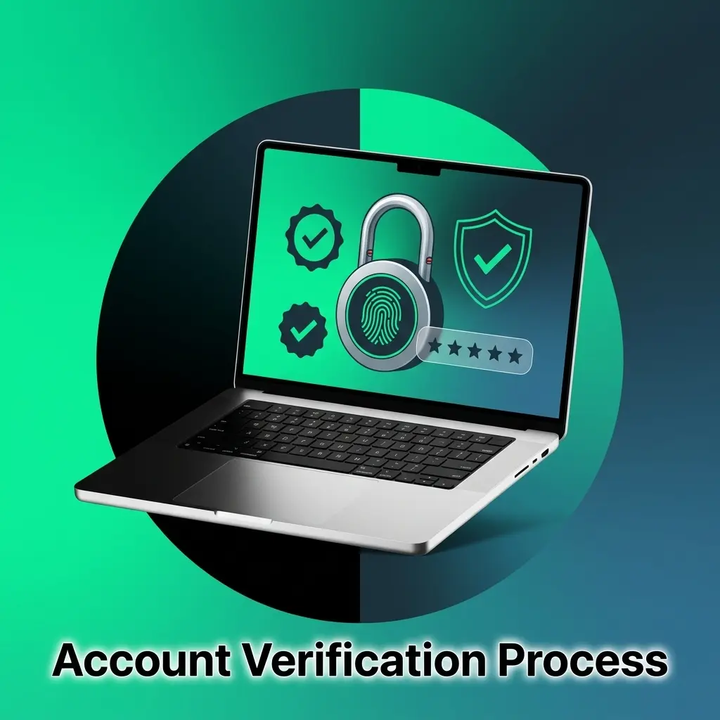 Stake account verification KYC process showing identity document upload, proof of address, and selfie verification steps