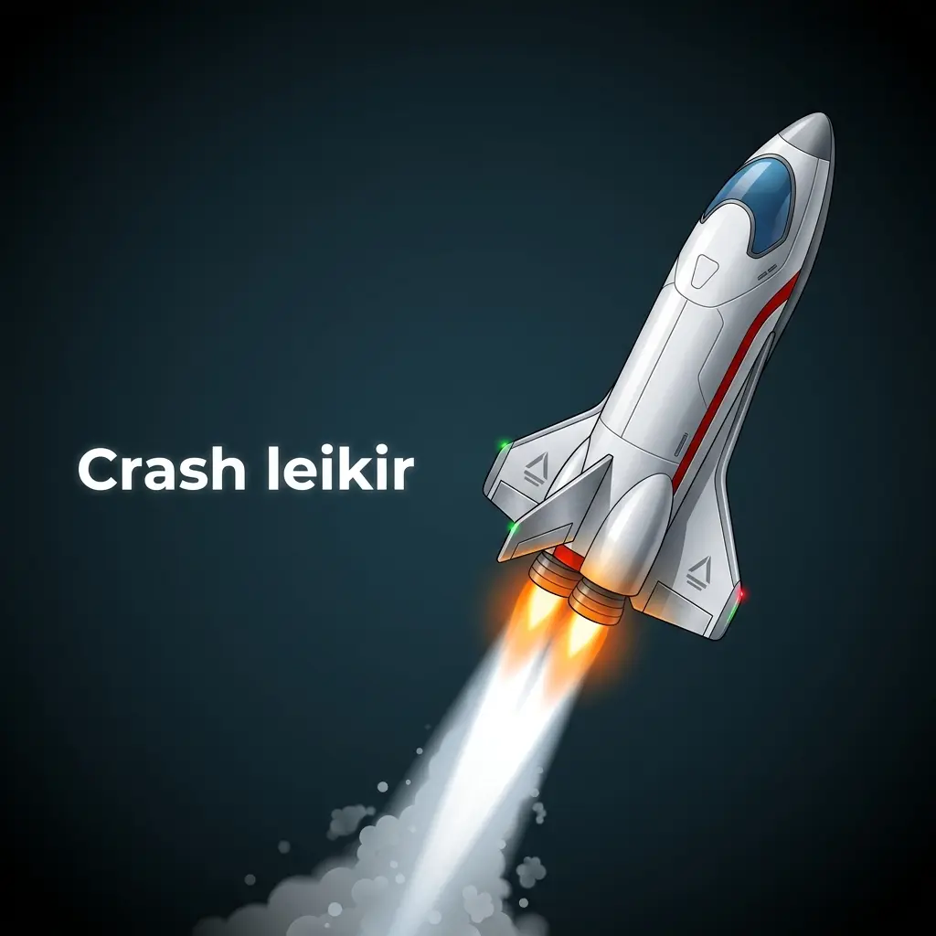 Crash leikir á Stake með hækkandi margfaldara, þar sem þú greiðir þér út áður en hann hrynur