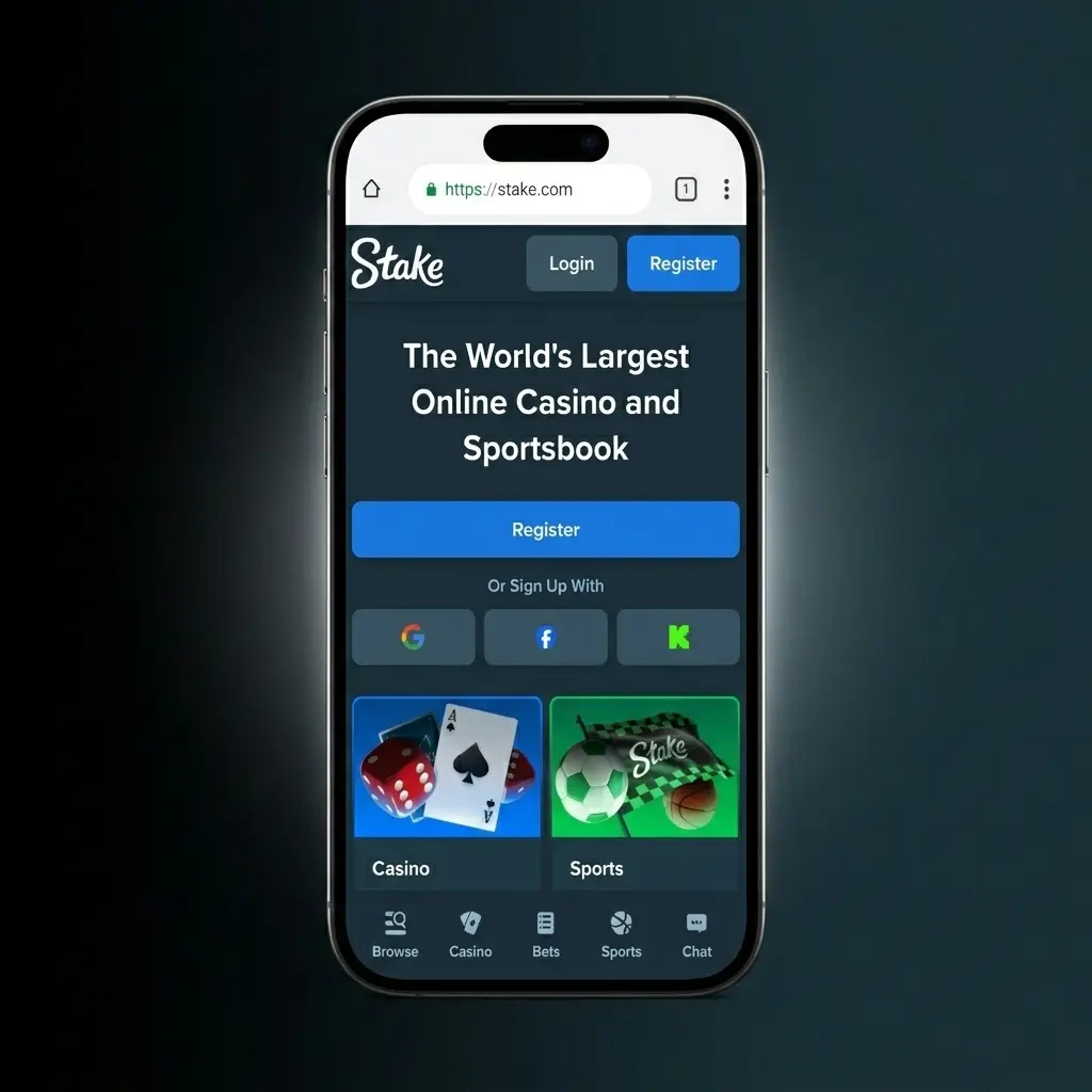 Stake APK uppsetning á Android: hlaða niður skrá, leyfa óþekktar uppsprettur og setja upp forritið