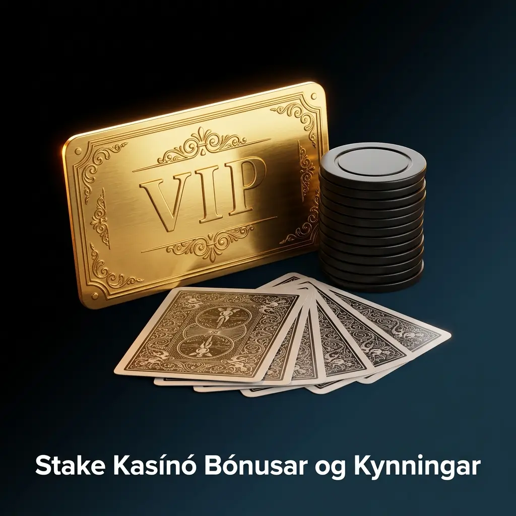 Stake Kasínó bónusar fyrir Íslendinga: rakeback, ókeypis snúningar, VIP þóknun og vikulegar keppnir 2026