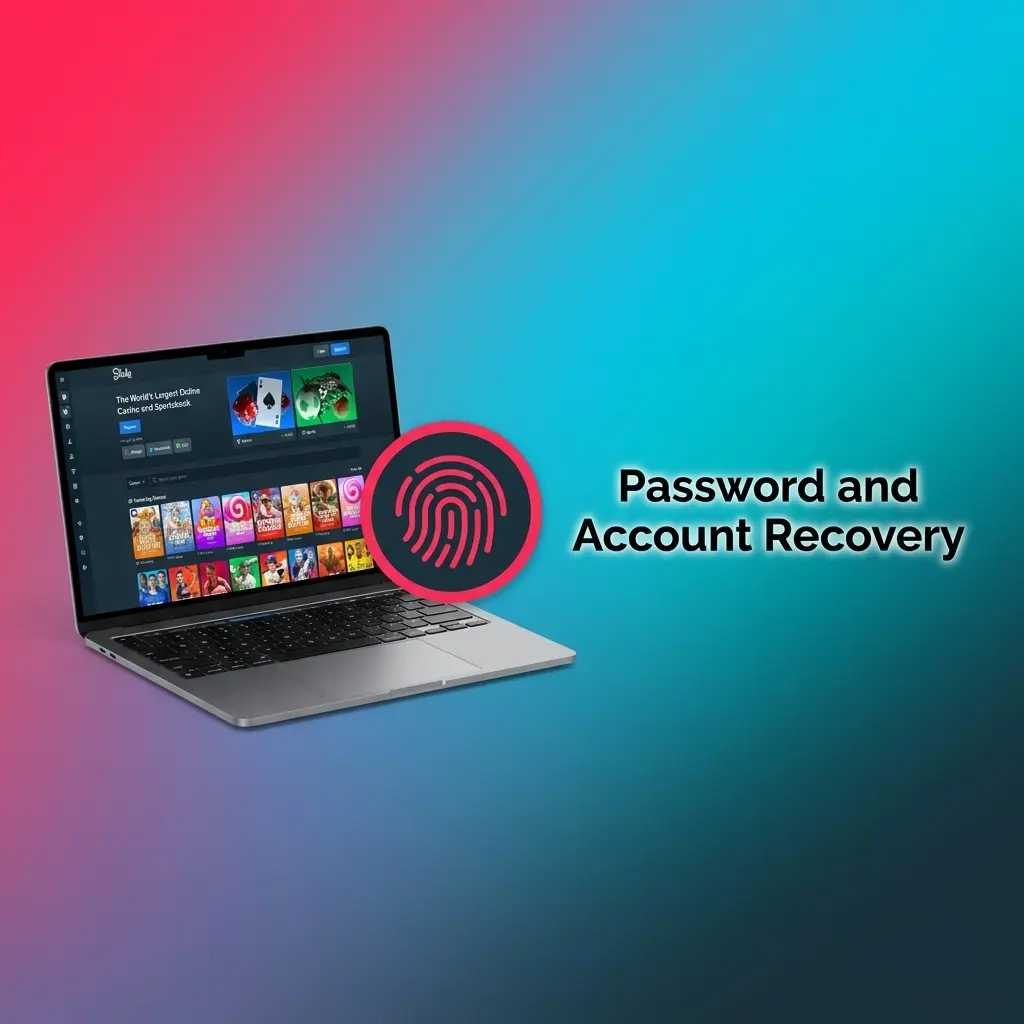Stake password recovery steps showing forgot password option, reset methods, and verification code process