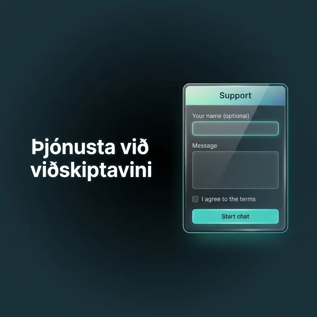 Stake þjónustuteymi aðgengilegt allan sólarhringinn í gegnum spjall, tölvupóst, Discord og Telegram